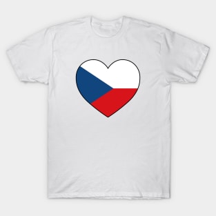 Heart - Czechia _090 T-Shirt